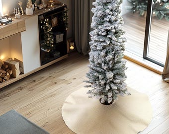 Luxury Tree Skirt 90 cm - 36 in – Premium Christmas Tree Base Cover in Elegant Tapestry Fabric