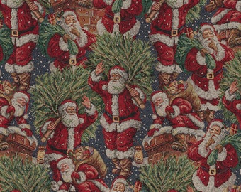Christmas Fabric, Christmas fabric, Home Decor Fabric, gobelin fabric,  Fabric by the Yard, COTTON Fabric
