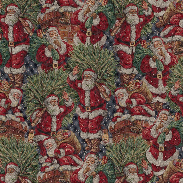 Tissu de Noël, tissu de Noël, tissu de décoration intérieure, tissu gobelin, tissu par mètre, tissu de COTON