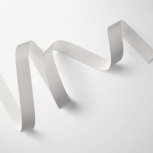 Nastro avorio, nastro grosgrain, grosgrain tagliato a misura, grosgrain nastro, nastro grosgrain doppio lato, nastro per metro,