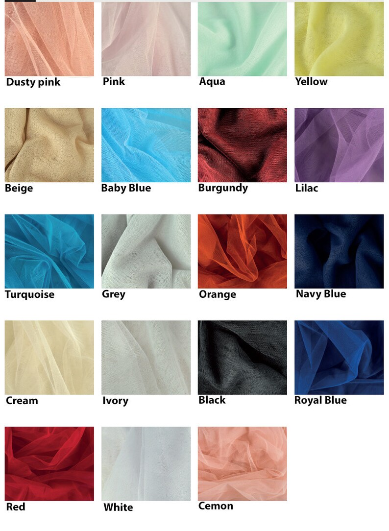 Tulle Fabric Wedding Tulle Wholesale Tulle by the Yard Etsy