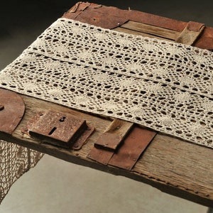 Gehaakte tafelloper 9,05", Home decor runner, bruiloft decor, gehaakte tafelloper bruiloft, speciale evenementen tafel decor, elegant tafel decor
