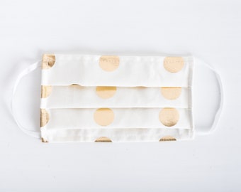 Face mask | Face mask Washable | Protective Face Mask - Washable & Reusable | Dots Face Mask | Kids and Adult Size