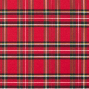 Red Original Scottish Tartan Fabric Tartan Fabric by the - Etsy