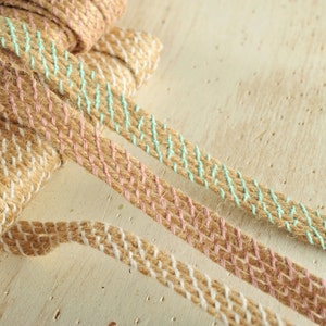 Iuta a colori Nastro 1 cm / 0,39" Decorazione, Confezione Regalo, Forniture Per Matrimoni, TeY Bow Tie
