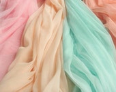 Tulle Fabric Wholesale - Perfect voor bruiloften en tutu's - Zacht bruids Tule materiaal op maat gesneden - Netstof 39,3 inch breed