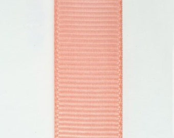 Dusty Pink Ribbon, Grosgrain Ribbon, Grosgrain by yard, Ribbon Grosgrain, Double Side Grosgrain Ribbon, Ribbon by Meter,