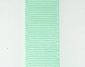 Mint Ribbon, Grosgrain Ribbon, Grosgrain by yard, Ribbon Grosgrain, Double Side Grosgrain Ribbon, Ribbon by Meter,