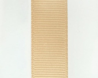 Beige Ribbon, Grosgrain Ribbon, Grosgrain by yard, Ribbon Grosgrain, Double Side Grosgrain Ribbon, Ribbon by Meter,