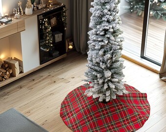 Luxury Tree Skirt 90 cm - 36 in – Premium Christmas Tree Base Cover in Elegant Tapestry Fabric