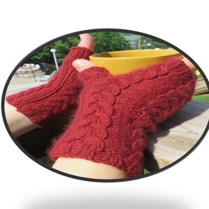 Something for You Something for Me Fingerless Mitts Pattern