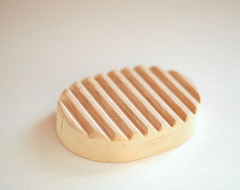 Wet felting tool from wood, great for working on seams, flat felt, shaping your felted slippers.