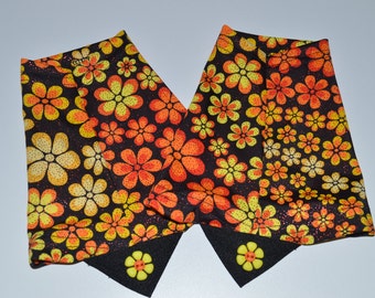 Flower Shower - Orange gaiter