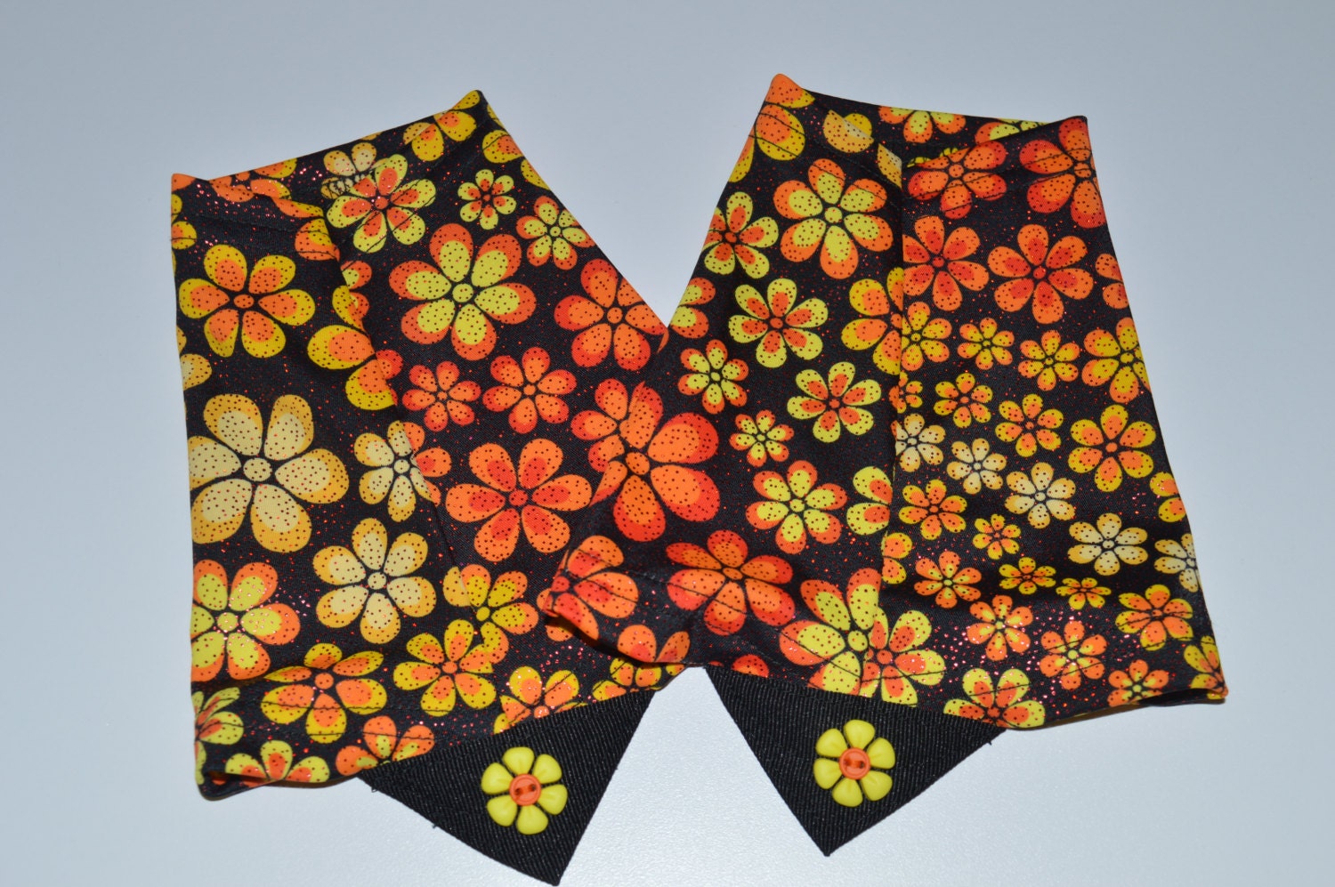 Flower Shower - Orange gaiter