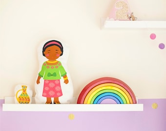 African Doll Sewing Kit and cute mini toy