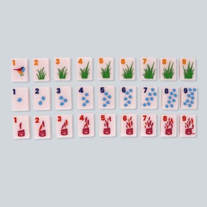 Cat Lady Rose Mahjong Tile Set image 3