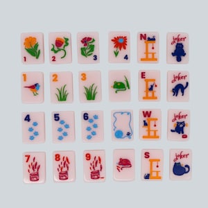 Cat Lady Rose Mahjong Tile Set image 2