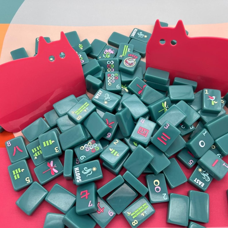 Mélangeurs de tuiles de mahjong Loaf Cat - lot de 4 image 5
