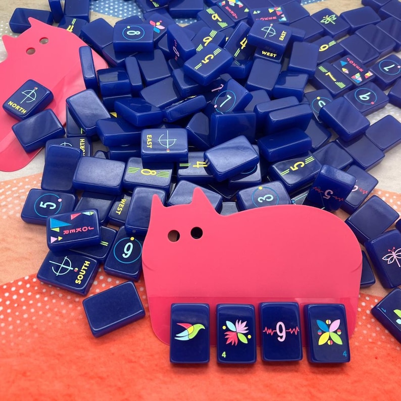 Mélangeurs de tuiles de mahjong Loaf Cat - lot de 4 image 6
