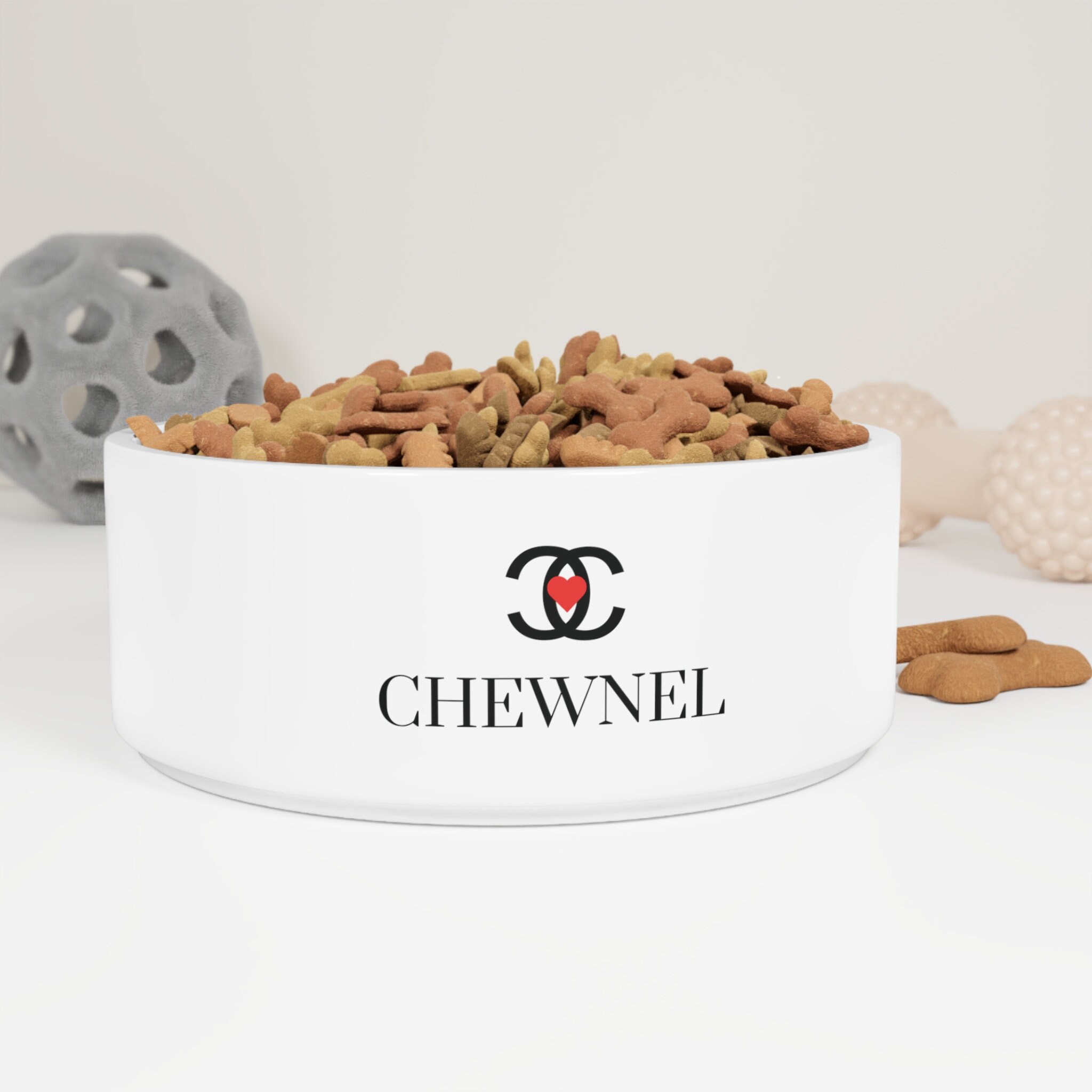 Chanel Dog Bowl - Etsy
