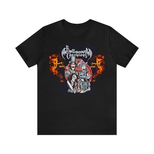 Hollywood Vampires Band T-Shirt: Johnny Depp, Joe Perry, Alice Cooper