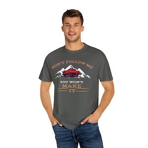 Men&#39;s Truck Graphic Tee: Comfort Colors Ring-Spun Cotton Shirt