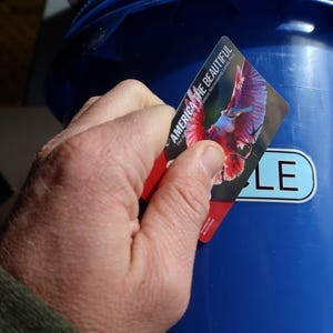 Pegatinas para reciclar, basura y compostar con una fuente elegante. ¡Tecnología UV DTF! ¡Superresistentes! imagen 10