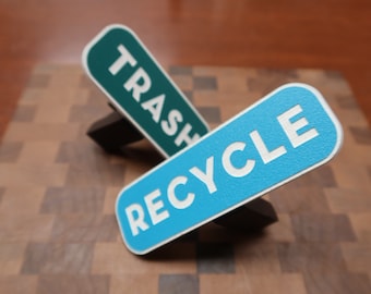 Ultimate Recycling and Trash Signage