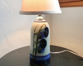 Small Pottery Lamp Etsy