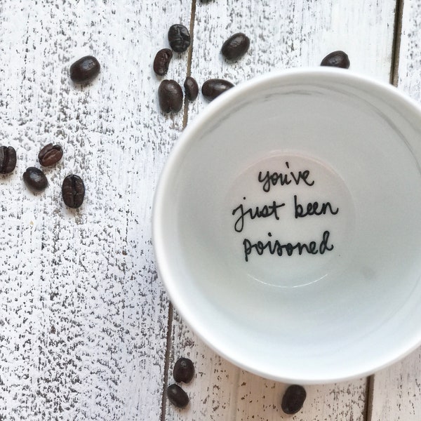 Custom Phrase Mug, Surprise Message, Personalized Gift