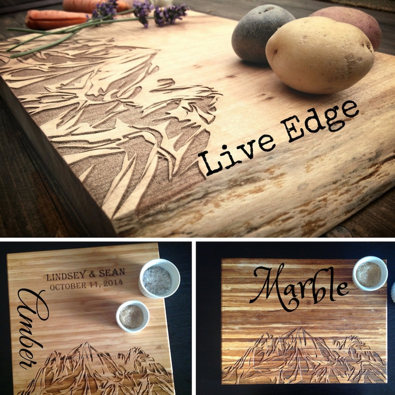 BBQ Bamboo Custom Engraving Beach BungalowBoo BAE WATCH Cutting Board Shark