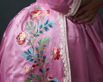 Digital Files for a Housewife (Sewing Kit or Husswif) based on a 1780s Gown - DIGITAL FILES ONLY