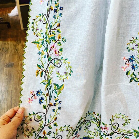 Colorful 1780's Fichu and Apron Embroidery - Hand Embroidery Files