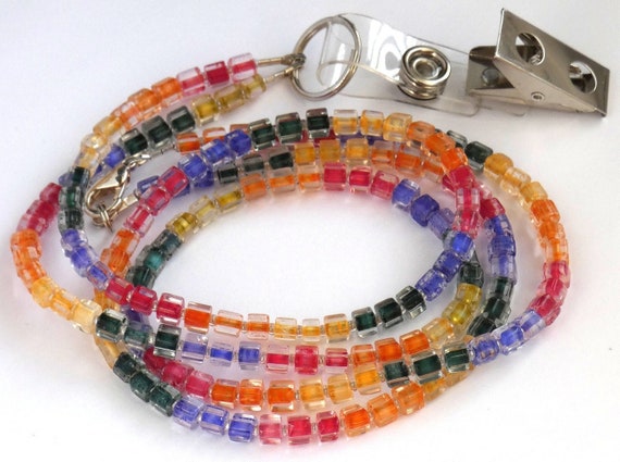 Beaded Id Card Holder