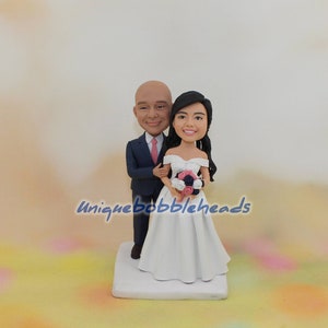 wedding topper Cake Toppers custom cake topper wedding cake topper custom bobblehead cake topper wedding bobblehead cake toppers
