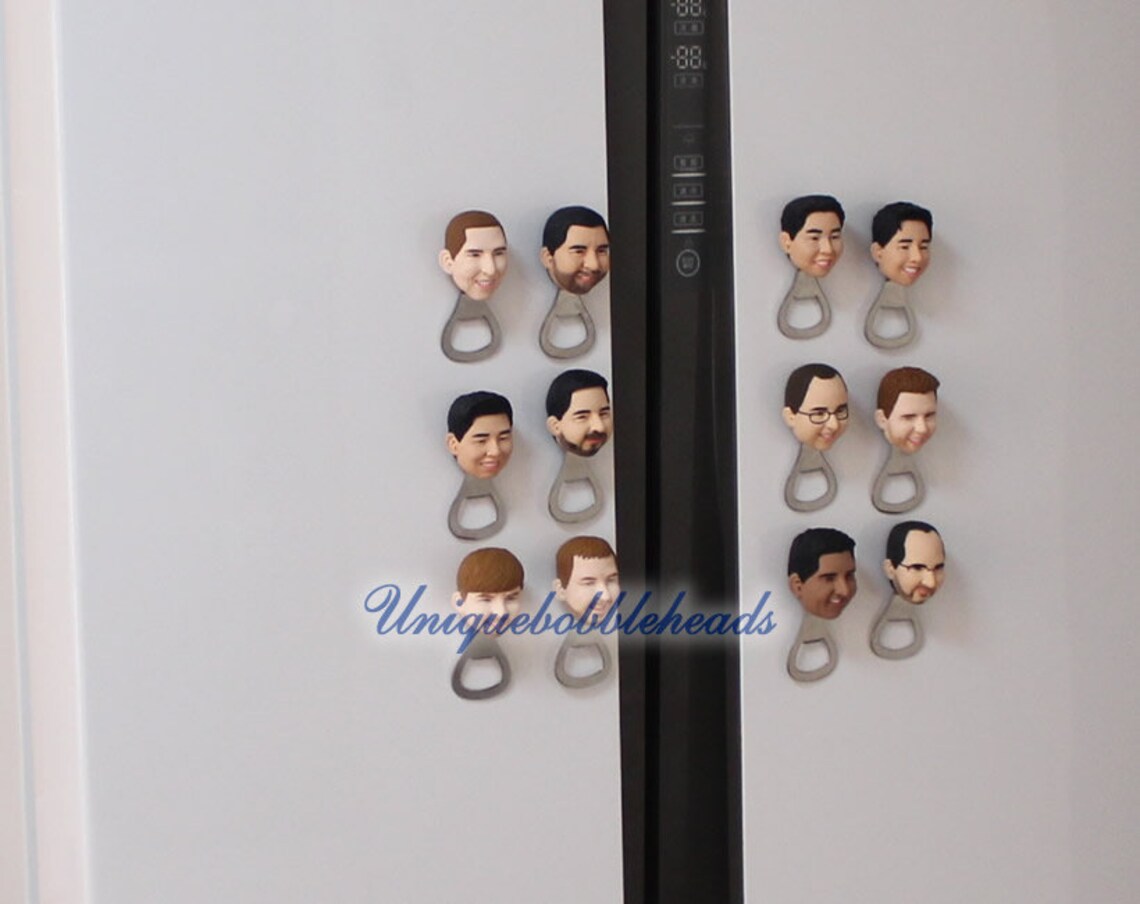 Custom Refrigerator Bottle Opener Groomsmen Etsy