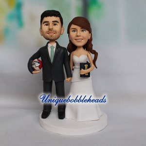 volleyball wedding cake topper, custom cake topper for wedding, cake topper for wedding, bride and groom cake topper, Mr & Mrs cake topper