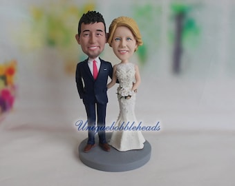 Handmade Bobblehead Custom Made Wedding Cake Topper Personalized Gifts for Woman,Christmas Gifts,New Year Present Handmade Bobblehead Custom Made Wedding Cake Topper Personalized Gifts for Woman,Christmas Gifts,New Year Present