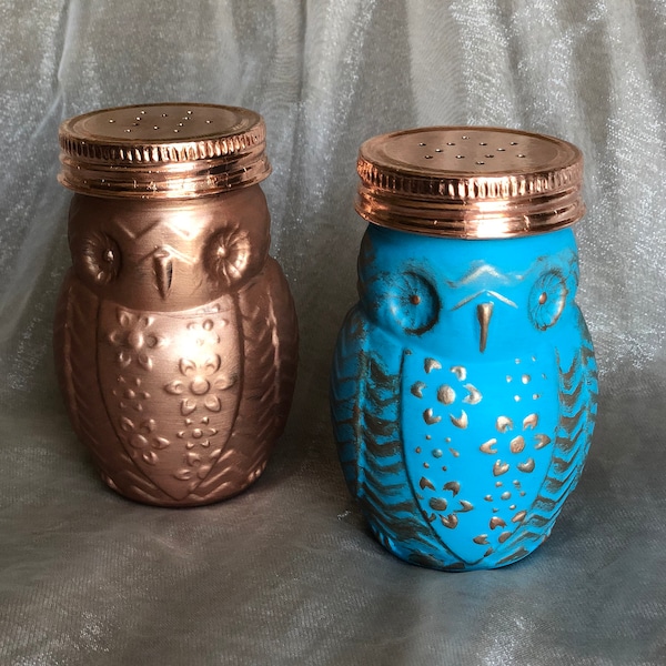 Salt and Pepper Glass Shakers