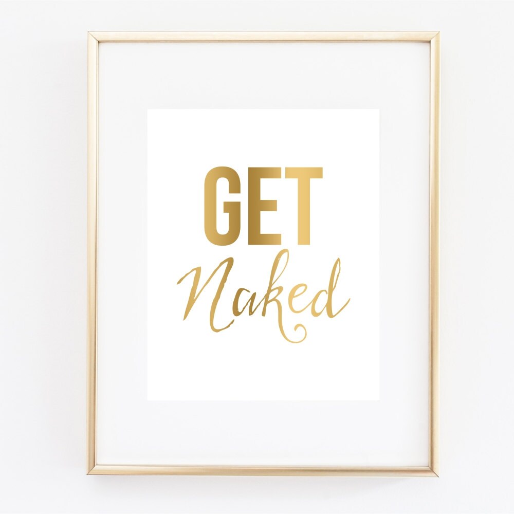 Bathroom Decor Get Humorous Funny Art Print