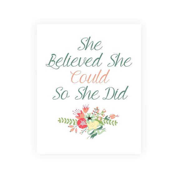 she believed she could so she did sweatshirt