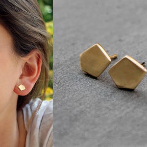 Geometric Earrings gold, minimalist earrings geometric gold, earrings Geometric Earrings gold, nuggets Earrings, earrings gold geometric