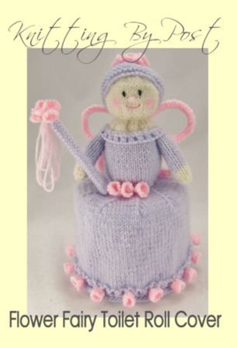 knitted toilet roll doll