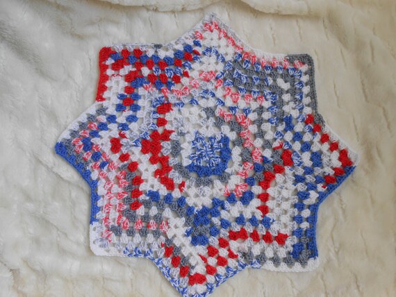 crochet dolls pram blanket