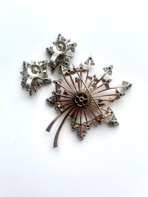 希少！Austria 定価20000 タグ付　ヴィンテージ ブローチ8170 Pennino Sterling Set. Vintage Pennino Brooch. Sterling