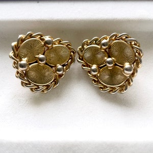 Hobe Vintage Earrings 1950s vintage hobe . Collectible Antique Hobe Jewelry.