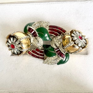 Coro Duette Brooch vintage Coro Duette Pin.1940s Coro Duette.