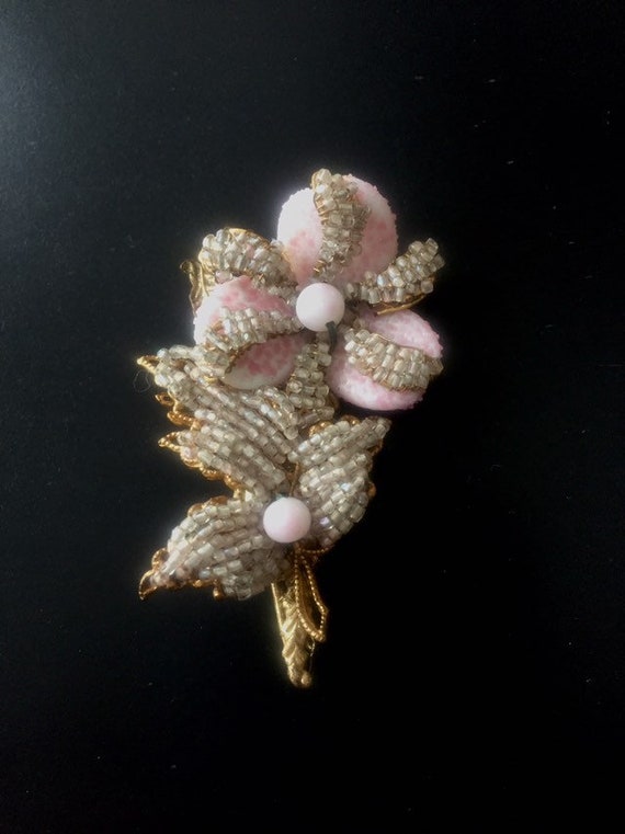 MIRIAM HASKELL PIN 1940s antique miriam haskell br