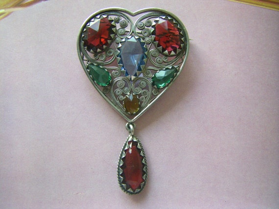 ANTIQUE VICTORIAN BROOCH Victorian 1937s Antique f