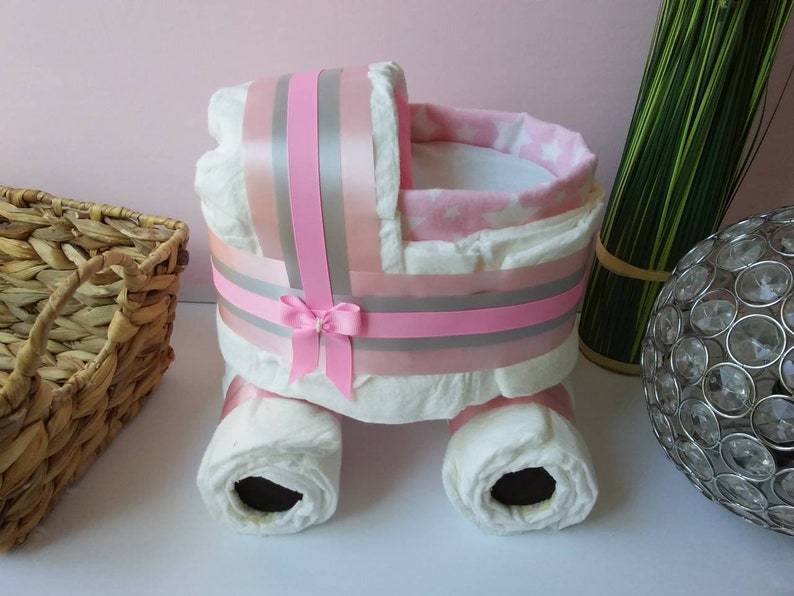 stroller diaper cake